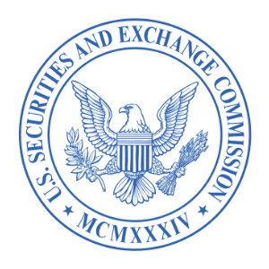 Seal of the U.S. Securities and Exchange Commission featuring an eagle with a shield, surrounded by the words 'U.S. SECURITIES AND EXCHANGE COMMISSION' and the Roman numeral 'MCMXXXIV'.